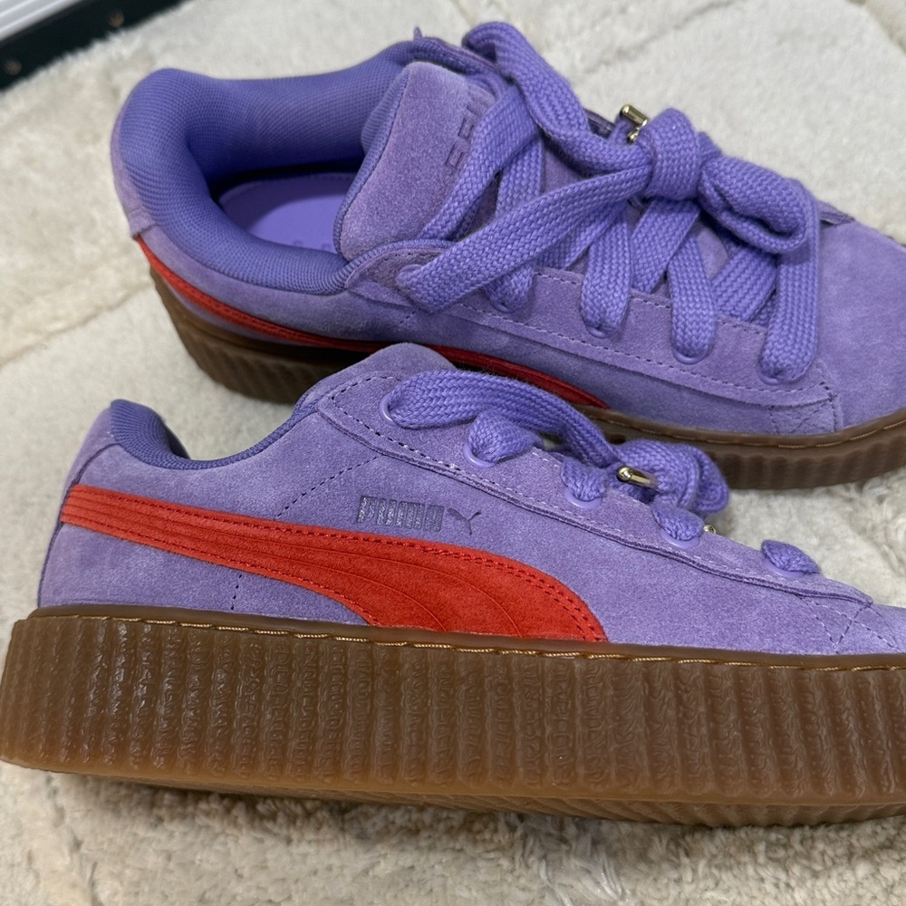 Puma Creeper Phatty Rihanna Fenty Lavender Alert Sneakers - Picture 12 of 14